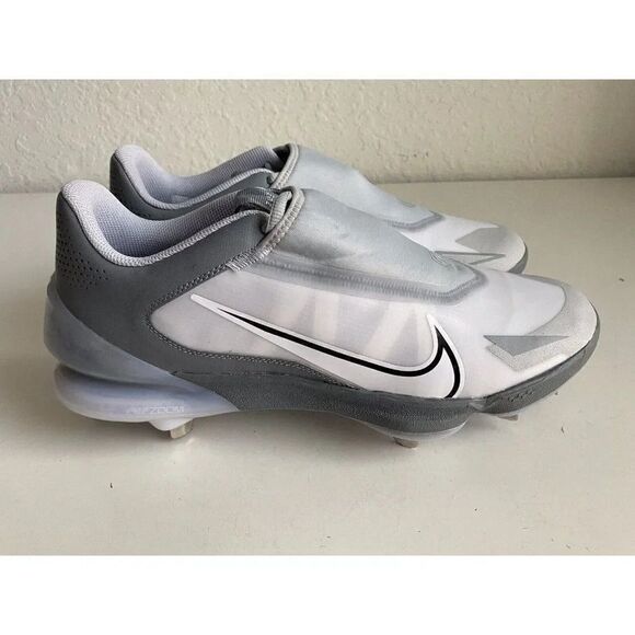 Nike Force Zoom Trout 8 Pro Metal Baseball Cleats Men’s Sz 13 Gray CZ5915-001 - Picture 4 of 11